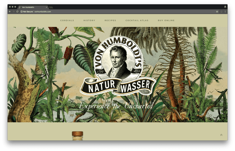 Von Humboldt's Website
